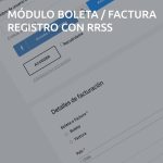 Pack Módulos RRSS + Datos Registro