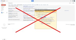 gmail bloquea acceso a pop
